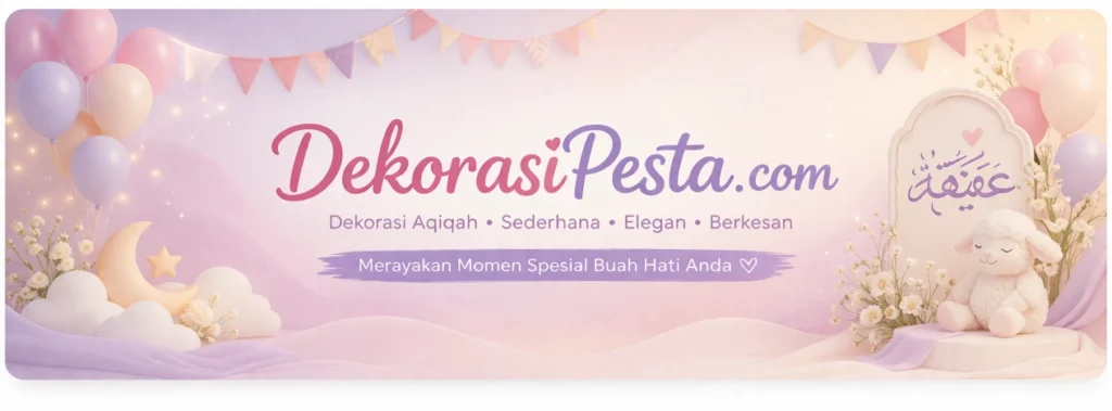 jasa dekorasi aqiqah